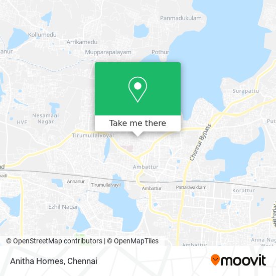 Anitha Homes map