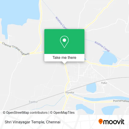 Shri Vinayagar Temple map