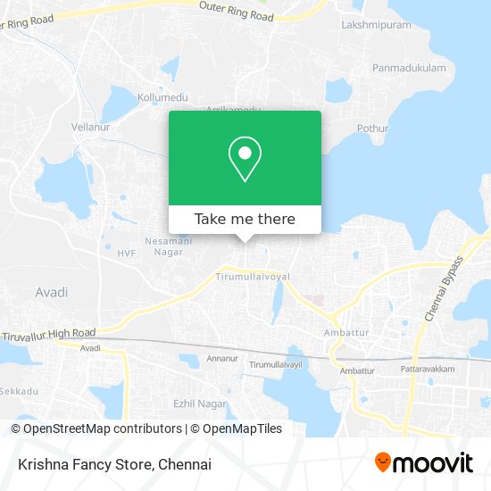 Krishna Fancy Store map