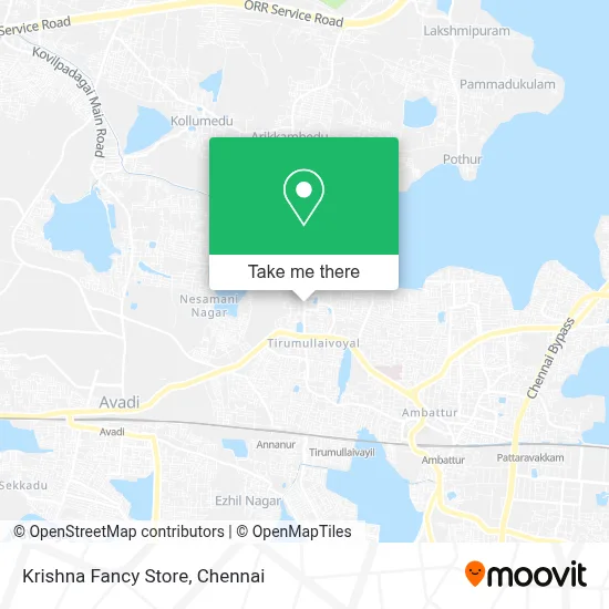 Krishna Fancy Store map