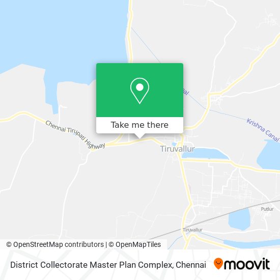 District Collectorate Master Plan Complex map