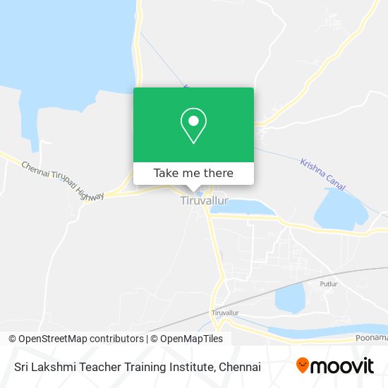 Sri Lakshmi Teacher Training Institute map
