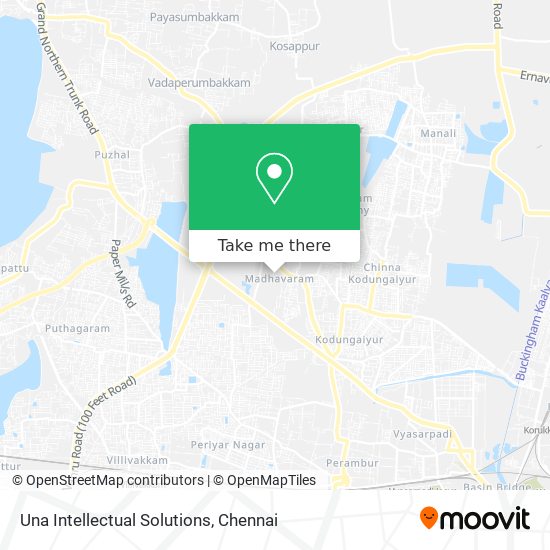 Una Intellectual Solutions map