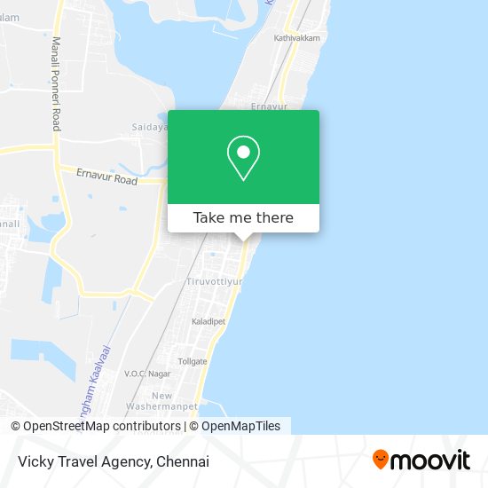 Vicky Travel Agency map