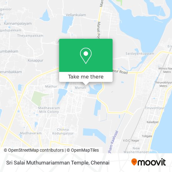 Sri Salai Muthumariamman Temple map