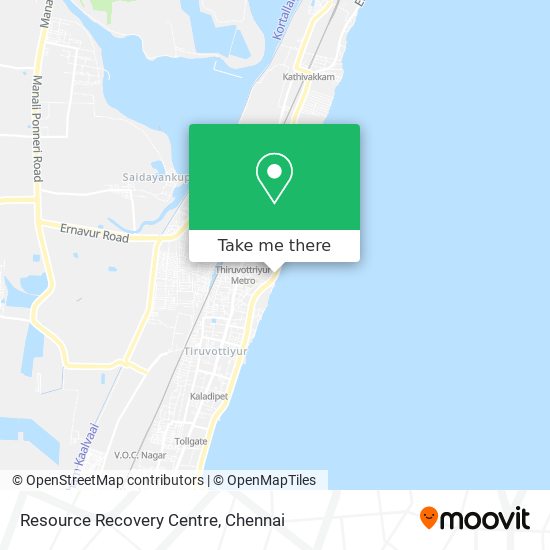 Resource Recovery Centre map