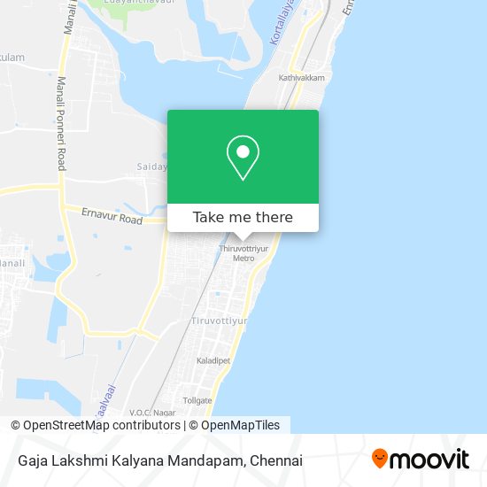 Gaja Lakshmi Kalyana Mandapam map