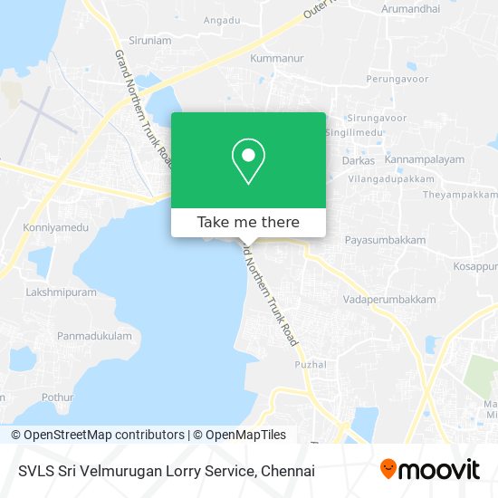 SVLS Sri Velmurugan Lorry Service map