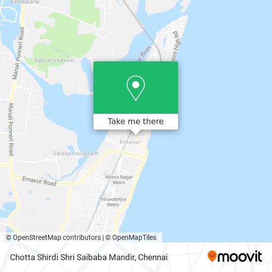Chotta Shirdi Shri Saibaba Mandir map