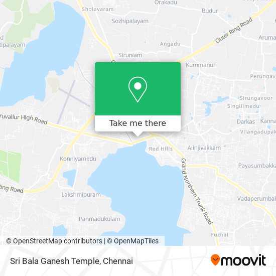 Sri Bala Ganesh Temple map