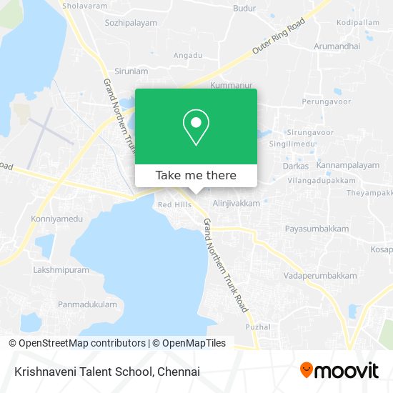 Krishnaveni Talent School map