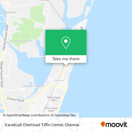 Karaikudi Chettinad Tiffin Center map