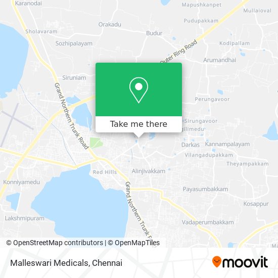 Malleswari Medicals map