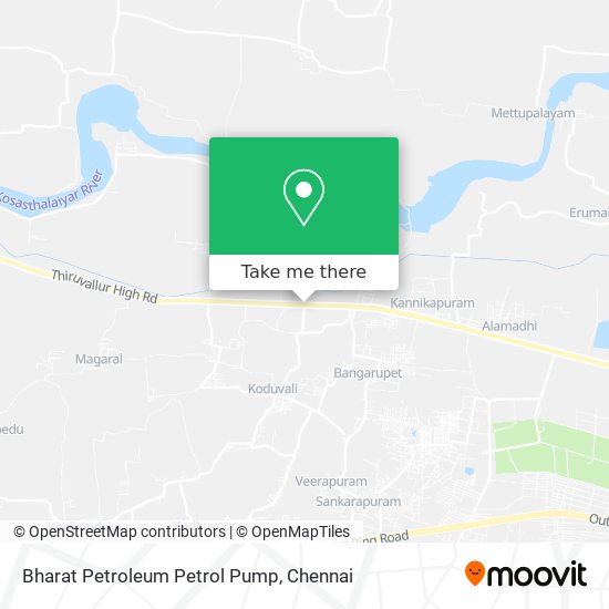 Bharat Petroleum Petrol Pump map
