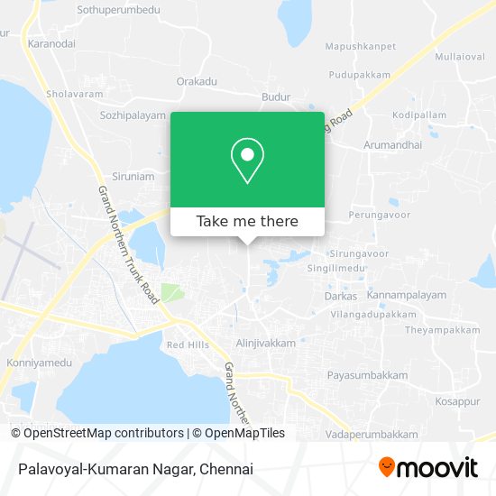 Palavoyal-Kumaran Nagar map