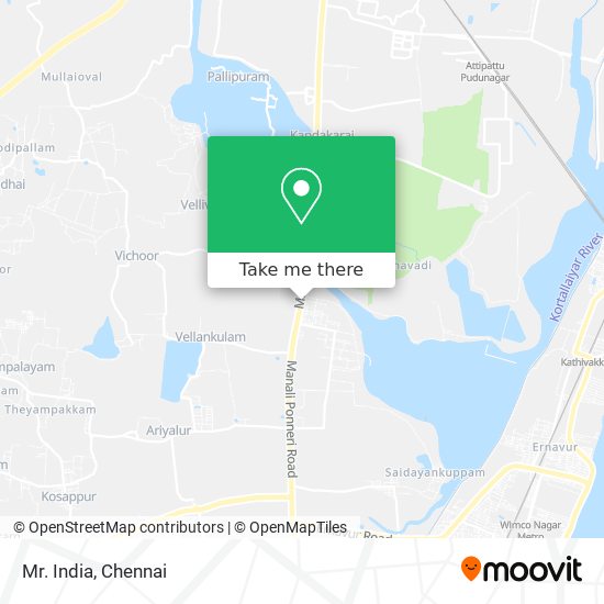 Mr. India map