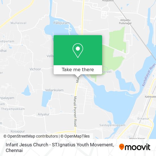 Infant Jesus Church - ST.Ignatius Youth Movement map