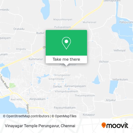 Vinayagar Temple Perungavur map