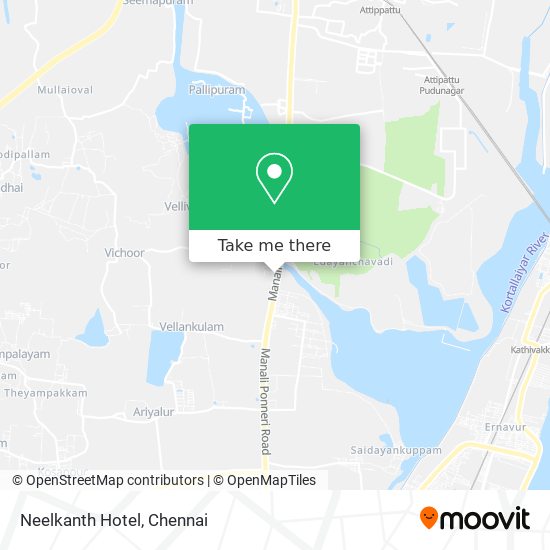 Neelkanth Hotel map