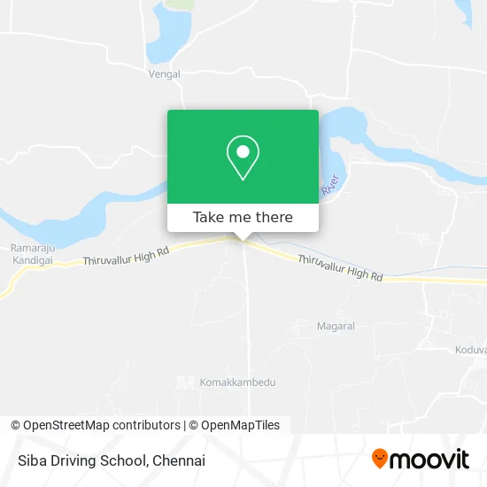 Siba Driving School map