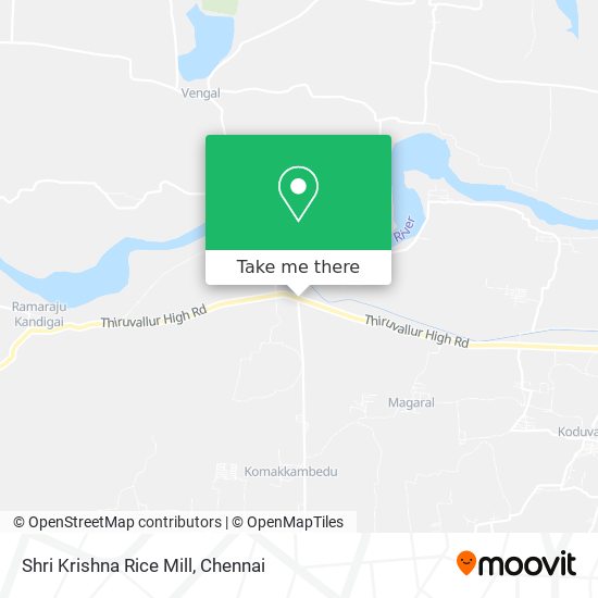 Shri Krishna Rice Mill map