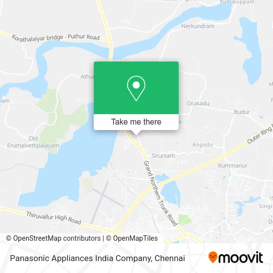 Panasonic Appliances India Company map