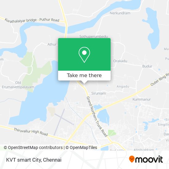 KVT smart City map