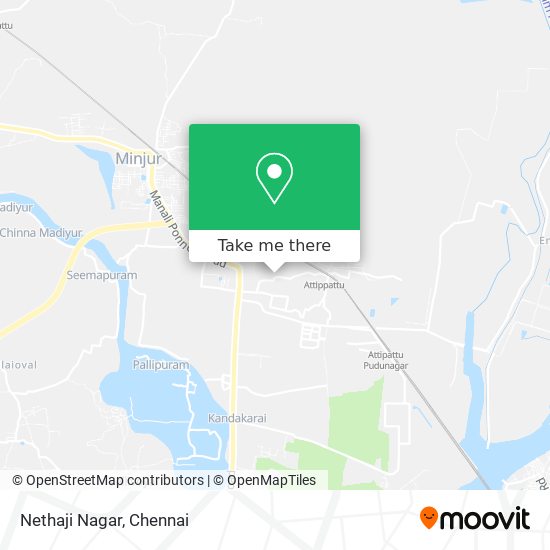 Nethaji Nagar map