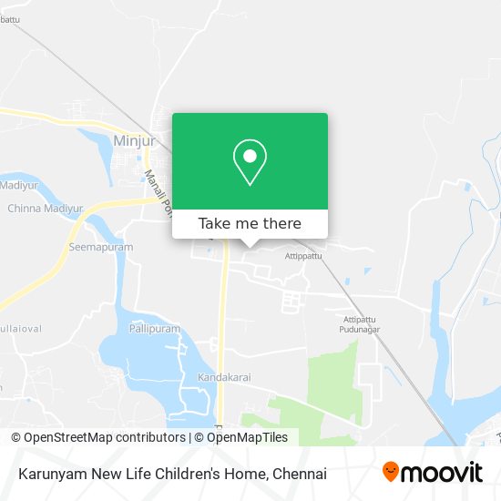 Karunyam New Life Children's Home map