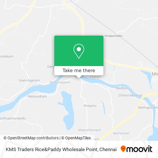 KMS Traders Rice&Paddy Wholesale Point map