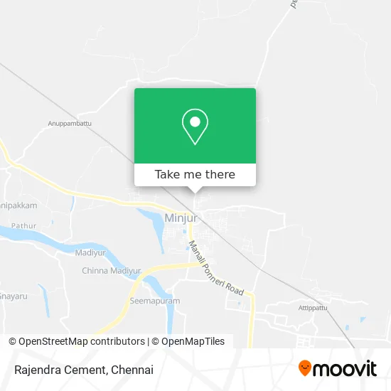Rajendra Cement map
