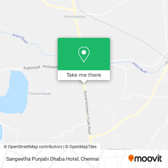 Sangeetha Punjabi Dhaba Hotel map