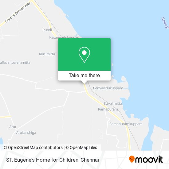 ST. Eugene's Home for Children map