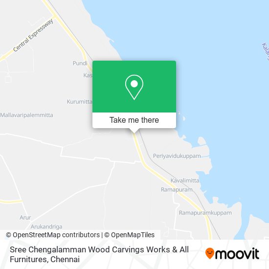 Sree Chengalamman Wood Carvings Works & All Furnitures map