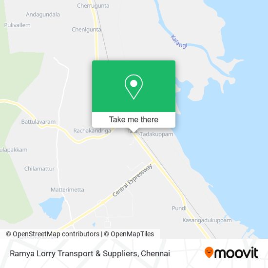 Ramya Lorry Transport & Suppliers map