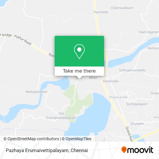 Pazhaya Erumaivettipalayam map