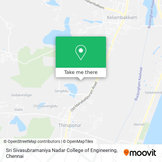Sri Sivasubramaniya Nadar College of Engineering map