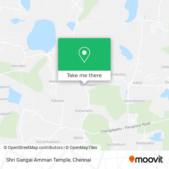 Shri Gangai Amman Temple map