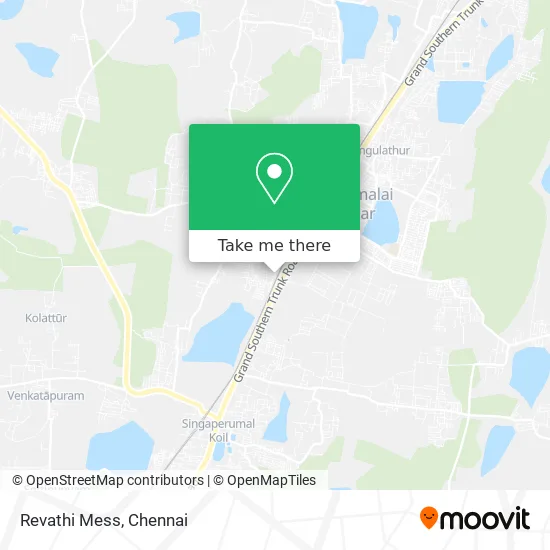 Revathi Mess map