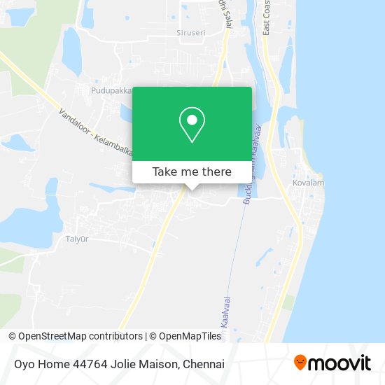 Oyo Home 44764 Jolie Maison map