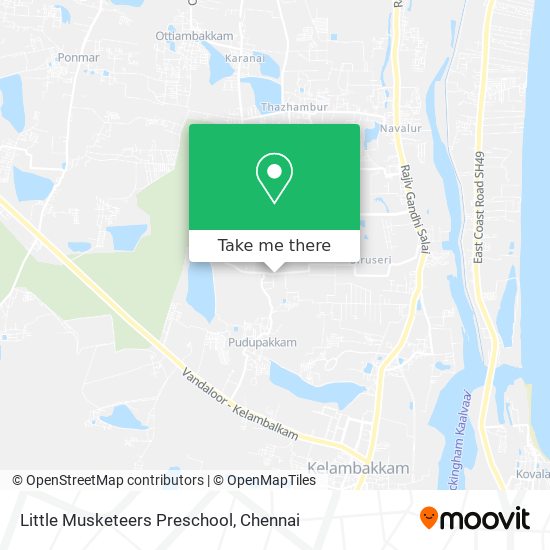 Little Musketeers Preschool map