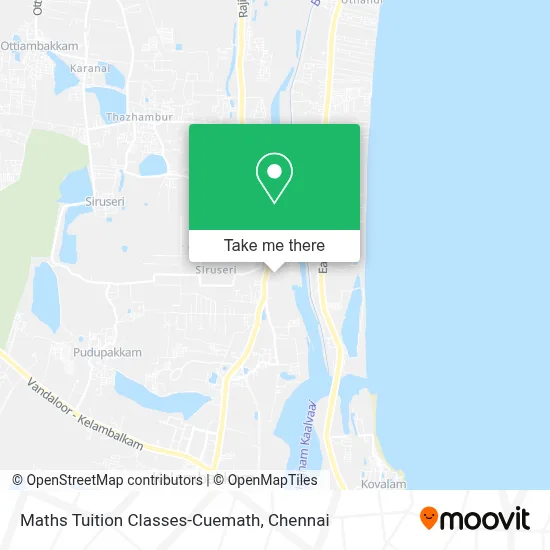 Maths Tuition Classes-Cuemath map