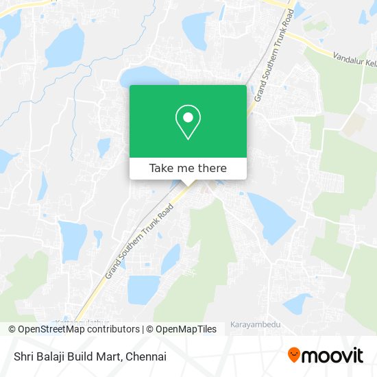Shri Balaji Build Mart map
