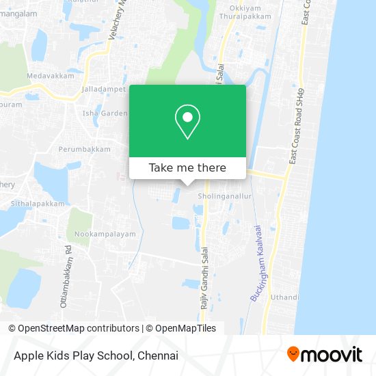 Apple Kids Play School map