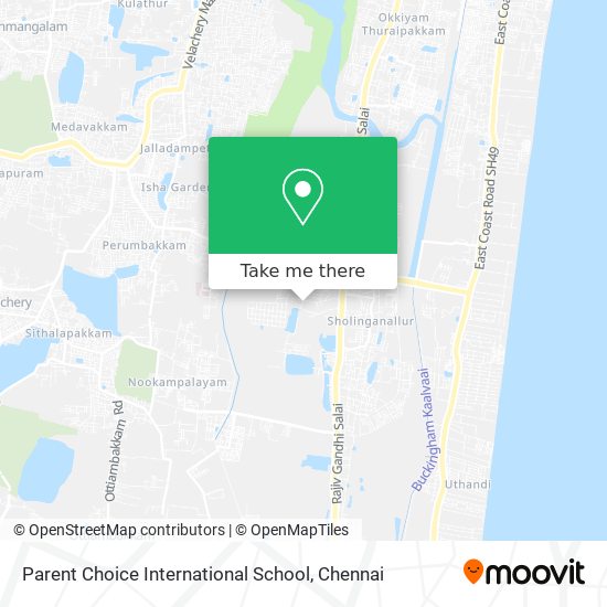 Parent Choice International School map