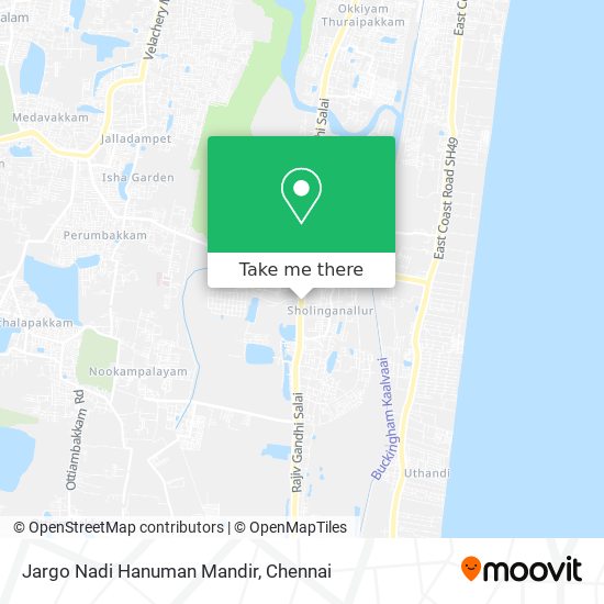 Jargo Nadi Hanuman Mandir map