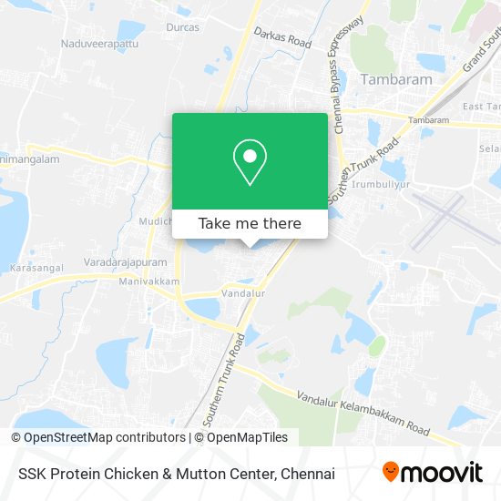 SSK Protein Chicken & Mutton Center map