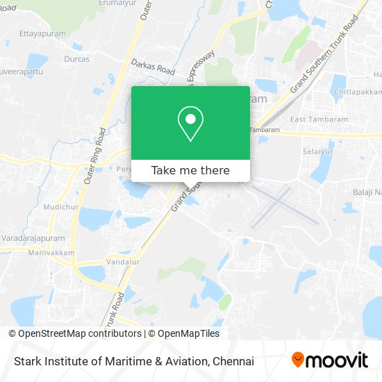 Stark Institute of Maritime & Aviation map