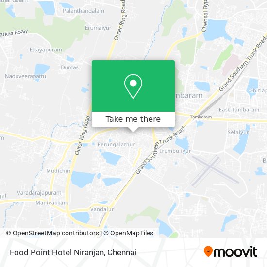 Food Point Hotel Niranjan map