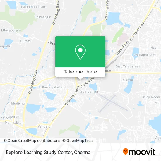 Explore Learning Study Center map